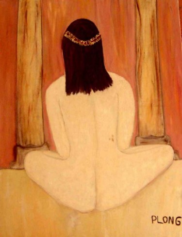 Peinture intitulée "Meditation" par Patrice Longchamps, Œuvre d'art originale