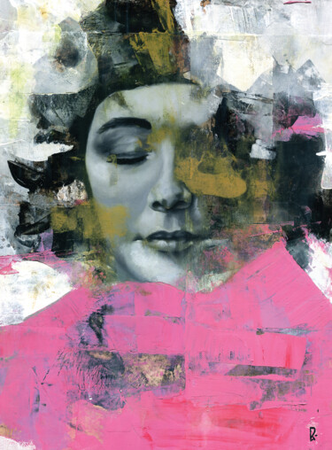 Картина под названием "A Lingering Stupor" - Patricia Ariel, Подлинное произведение искусства, Масло Установлен на Другая же…