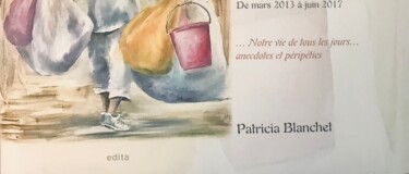 Desenho intitulada "C'était comment en…" por Patricia Blanchet-Olivier, Obras de arte originais, Aquarela