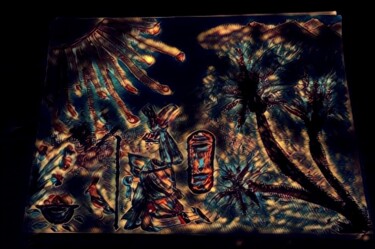 Arte digital titulada "Desierto" por Patricia Brown (Artedibujopbrown), Obra de arte original, Imagen generada por IA