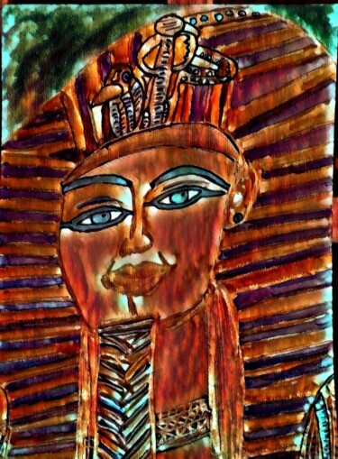 Digital Arts titled "Rey Tuth dos" by Patricia Brown (Artedibujopbrown), Original Artwork, AI generated image