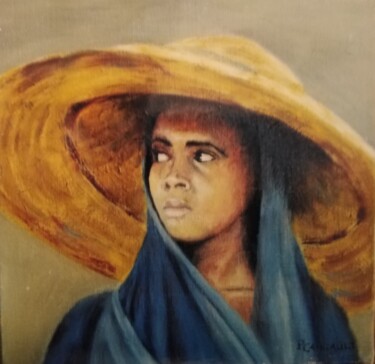Painting titled "Perdue" by Patricia Caillault, Original Artwork, Oil