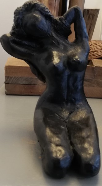 Sculpture intitulée "Nu" par Patricia Mollard Silvestre, Œuvre d'art originale, Argile