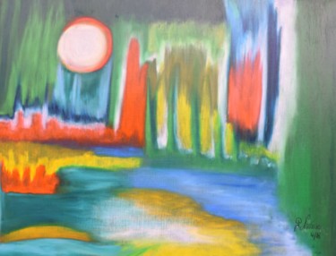 Drawing titled "Imagination" by Patricia Neveux, Original Artwork, Pastel