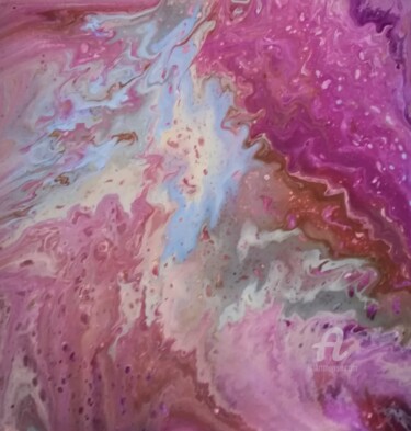 Peinture intitulée "Rosée du matin" par Patricia O'Brien, Œuvre d'art originale, Acrylique