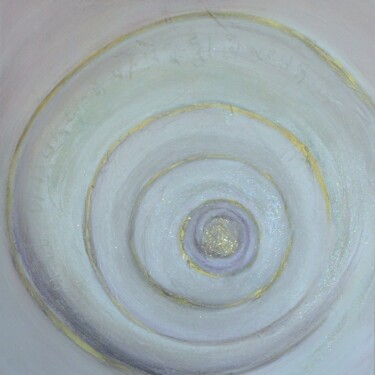Painting titled "Oneness(twinflame e…" by Patricia Queritet, Original Artwork