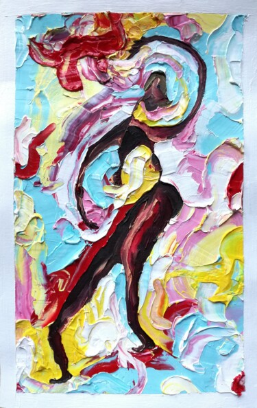 Pintura titulada "Candy dance." por Patricia, Obra de arte original, Oleo