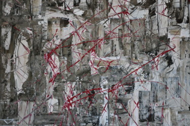 Peinture intitulée "Synapse" par Bernon, Œuvre d'art originale, Acrylique