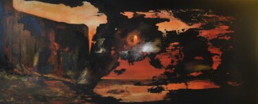 Peinture intitulée "vision  poétique" par Bernon, Œuvre d'art originale, Acrylique