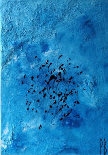 Peinture intitulée "Nuée" par Bernon, Œuvre d'art originale, Acrylique