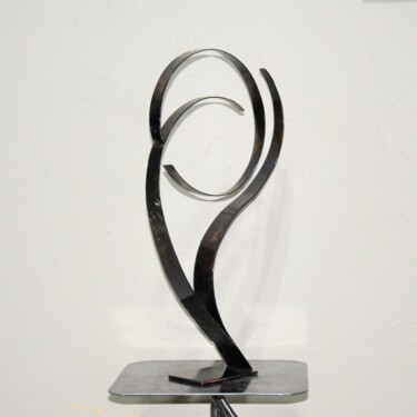 雕塑 标题为“sculpture abstrait…” 由Patrick Blandin, 原创艺术品, 不锈钢