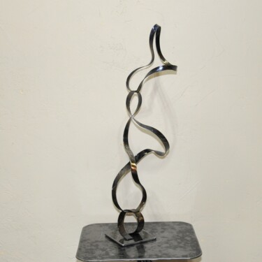 Sculpture intitulée "sculpture abstrait…" par Patrick Blandin, Œuvre d'art originale, Acier inoxydable
