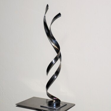 Sculpture titled "Élévation" by Patrick Blandin, Original Artwork, Metals