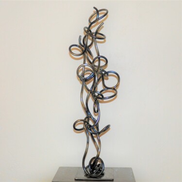 Escultura titulada "Le grand désordre." por Patrick Blandin, Obra de arte original, Acero inoxidable