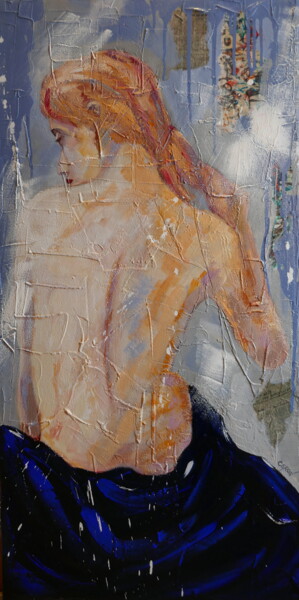 Картина под названием "Tina" - Patrick Ceron, Подлинное произведение искусства, Акрил Установлен на Деревянная рама для носи…
