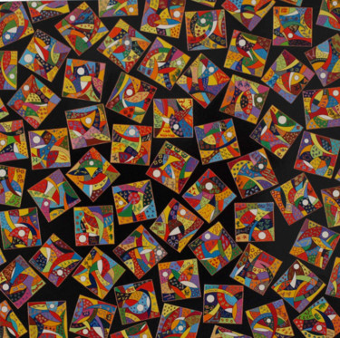 Peinture intitulée "Tant d'opacité quot…" par Patrick Chaneac, Œuvre d'art originale, Acrylique