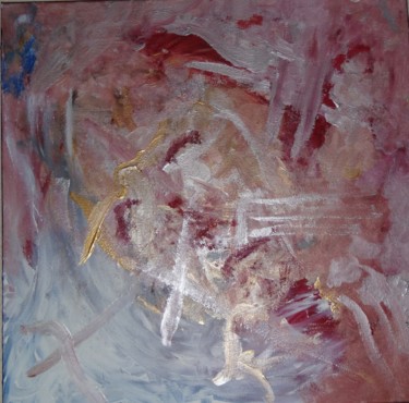 Peinture intitulée "la souffrance" par Patrick Codant, Œuvre d'art originale