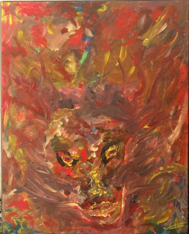 Painting titled "L'ombre" by Patrick Codant, Original Artwork