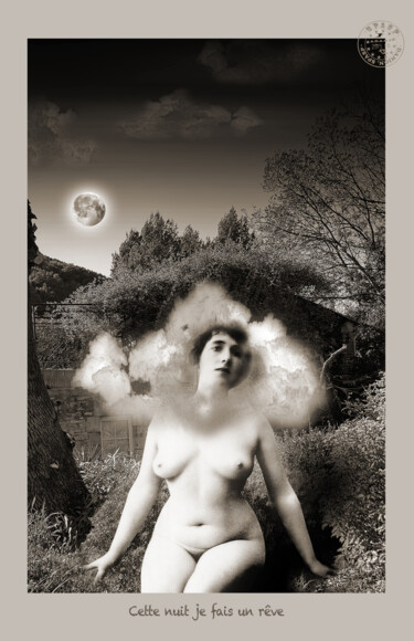 Digital Arts titled "Cette nuit je fais…" by Patrick Danion (spasp), Original Artwork, Photo Montage