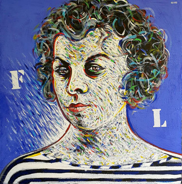 제목이 "Portrait de Freya L…"인 미술작품 Patrick Danion (spasp)로, 원작, 아크릴