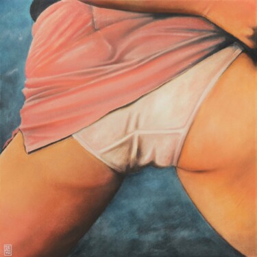 Pintura titulada "Severine" por Patrick Demuth, Obra de arte original, Pastel Montado en Bastidor de camilla de madera