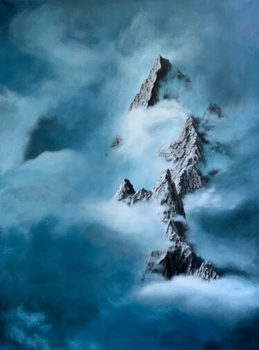Emergence Peinture intitulée "Emergence" par Patrick Egger, Œuvre d'art originale, Acrylique Monté sur Châssis en bois