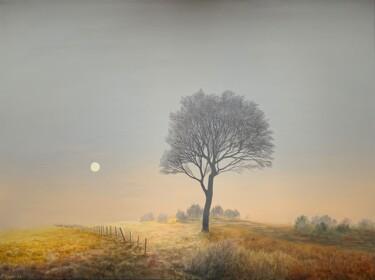 Картина под названием "Arrière automne" - Patrick Egger, Подлинное произведение искусства, Акрил Установлен на Деревянная ра…