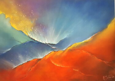 Painting titled "Luminescence..." by Patrick Fischer, Original Artwork