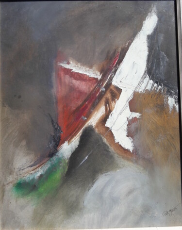 Painting titled "op2" by Patrick Genet, Original Artwork, Oil