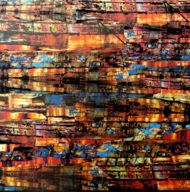 Collages intitulée "Rainbow Warrior" par Patrick Haentzler, Œuvre d'art originale, Collages