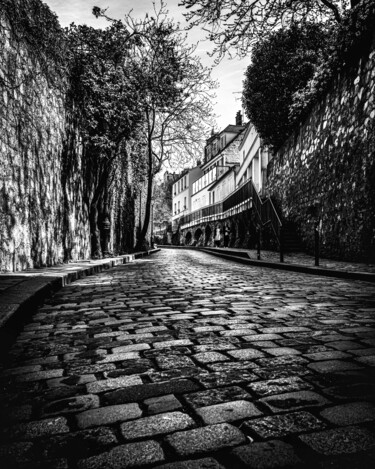 Photography titled "Rue Saint-Vincent" by Patrick Joël Robert, Original Artwork, Digital Photography