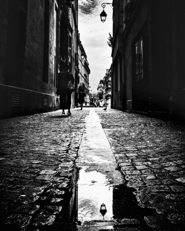 Fotografia zatytułowany „Rue Saint-Bon” autorstwa Patrick Joël Robert, Oryginalna praca, Fotografia cyfrowa