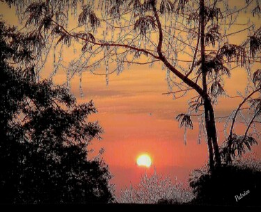 Photography titled "Glistening Sunset" by Patrick John Bennett (Patrice), Original Artwork, Digital Photography