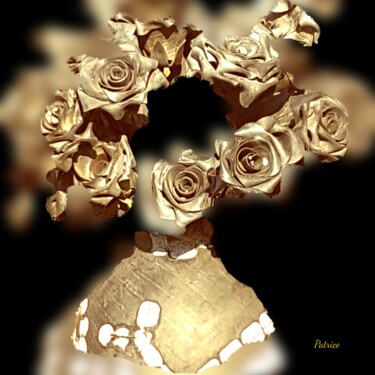 Photography titled "Crown of the Rose" by Patrick John Bennett (Patrice), Original Artwork, Digital Photography