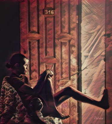 Photography titled "Room 316 " Welcome"" by Patrick John Bennett (Patrice), Original Artwork, Digital Photography