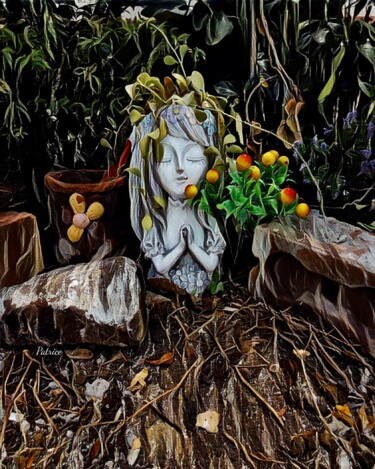 Фотография под названием "Garden Story of Spi…" - Patrick John Bennett (Patrice), Подлинное произведение искусства, Цифровая…