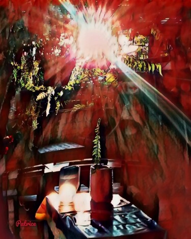 Digital Arts titled "Table and Chairs" by Patrick John Bennett (Patrice), Original Artwork, Digital Photography