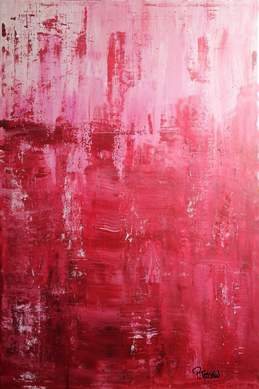 Schilderij getiteld "Roses" door Patrick Joosten, Origineel Kunstwerk, Acryl