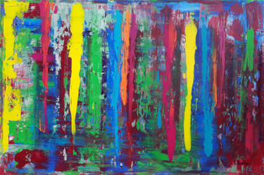 Peinture intitulée "Colors" par Patrick Joosten, Œuvre d'art originale, Acrylique