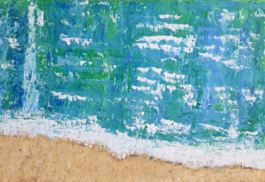 Peinture intitulée "Tropical Sea" par Patrick Joosten, Œuvre d'art originale, Acrylique