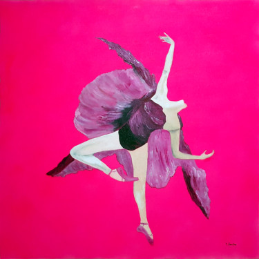 Painting titled "Body - Dancer" by Patrick Joosten, Original Artwork, Acrylic
