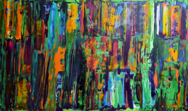 Schilderij getiteld "Symphony" door Patrick Joosten, Origineel Kunstwerk, Acryl