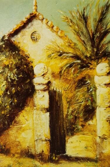 Painting titled "Le mourillon, Toulo…" by Patrick Lalande, Original Artwork, Oil