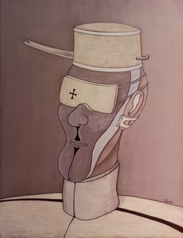 Peinture intitulée "Pavillon des agités" par Patrick Lalande, Œuvre d'art originale, Acrylique