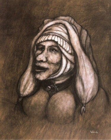 Peinture intitulée "la mauvaise réputat…" par Patrick Lalande, Œuvre d'art originale, Huile