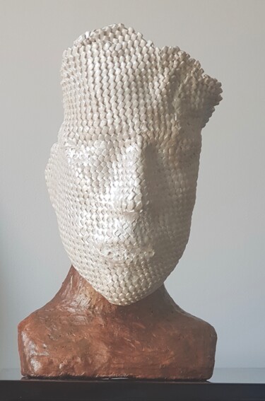 Sculpture intitulée "1ier délire" par Patrick Lameynardie, Œuvre d'art originale, Argile