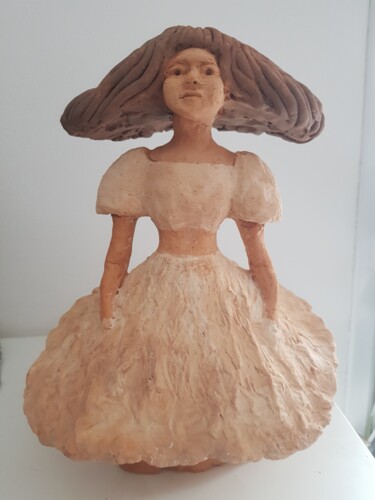 Sculpture titled "Ma Louise" by Patrick Lameynardie, Original Artwork, Clay