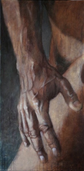 Peinture intitulée "Geste II" par Patrick Laurin, Œuvre d'art originale