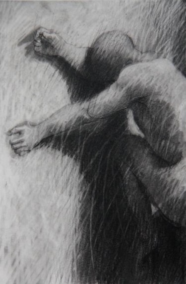 Ipseidad, étude 17 Dessin intitulée "Ipseidad, étude 17" par Patrick Laurin, Œuvre d'art originale, Autre