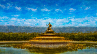 Photographie intitulée "le bassin de Latone…" par Patrick Nguyen, Œuvre d'art originale, Photographie numérique